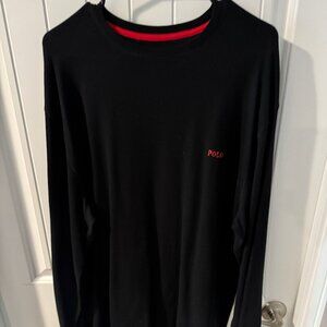 Polo Ralph Lauren Black Pullover (Stretch/Knit Feel)